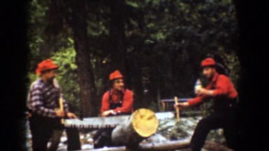 1939: lumberjacks having fun! CHELAN WASHINGTON