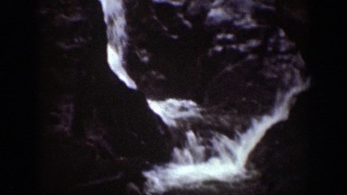 1939: long waterfall in nature. CHELAN WASHINGTON