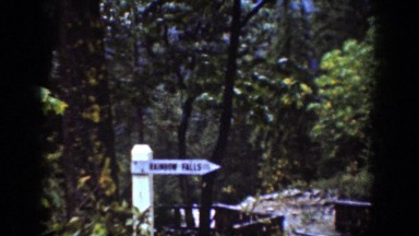 1939: truck coming up the driveway at fast speed. CHELAN WASHINGTON