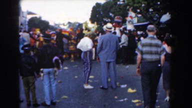 1961: Group of People Enjoying a Community Celebration Event in Nassau