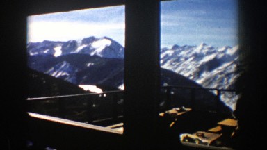 1961: A Take of the Himalayas from a Camp Site in Aspen Colorado