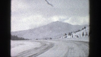 1961: beautiful scene of snow covered mountains ASPEN COLORADO