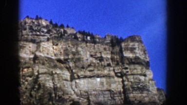 1961: amazing view of the hill from lower station,awesome nature ASPEN COLORADO