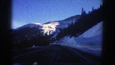 1961: Drive Up in the Mountains Aspen Colorado