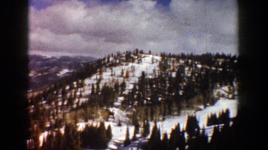 1961: a look at the landscape during winter ASPEN COLORADO
