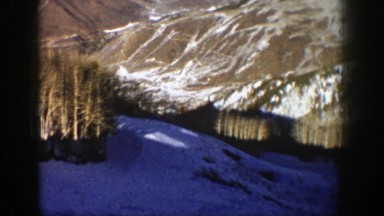 1961: awesome view from a mountain ASPEN COLORADO