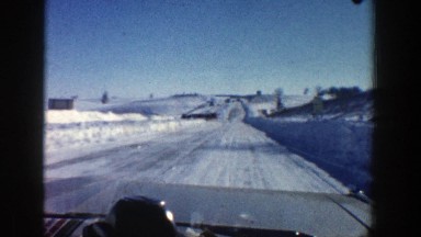 1961: snow road ASPEN COLORADO
