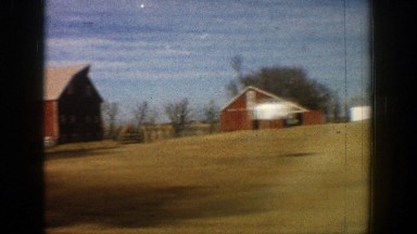1961: Driving by Farms with Barns and Homes in Aspen, Colorado