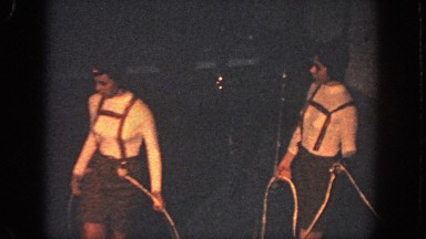 1951: Girls Tied Together Swimming in Georgia