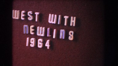 1960: an information board describing a 1964 class or team motto. possibly