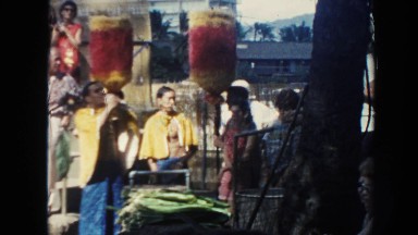1961: A Traditional Cultural Group Interpreting a Musical Performance in Hawaii