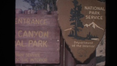 1962: The Sign Boards with Beautiful Letters at the Park and Zoo Arizona