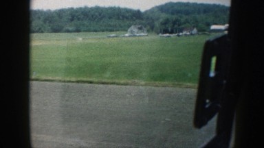 1958: Farm Houses Passing By on a Train in Nebraska