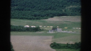 1958: Native Virgin Land of America with Plush Trees and Bushes
