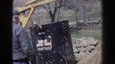 1959: bulldozer moving earth NEBRASKA