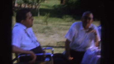 1955: two men having a conversation at a formal event NEBRASKA