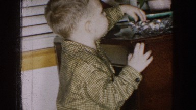 1957: kid with his family NEBRASKA