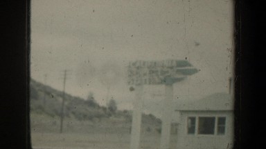 1957: recording landmarks and water while driving to destination. OREGON