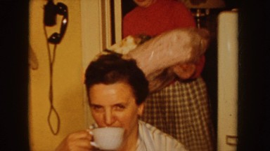 1955: the giving of early christmas presents in the 70ies IDAHO