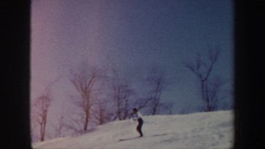 1962: old footage of skiing VERMONT