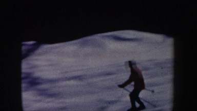 1962: a skier careening down a slope at breakneck speed NEW HAMPSHIRE