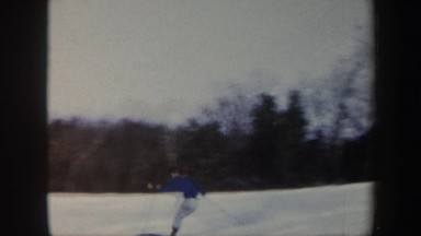 1962: enjoyable ice skating VERMONT