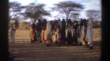 1969: Two Ladies Dancing to Song in Sudan