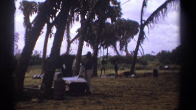 1969: getting ready to make camp KENYA