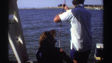 1969: People Struggling to Hold a Wiggly Pole in Sudan