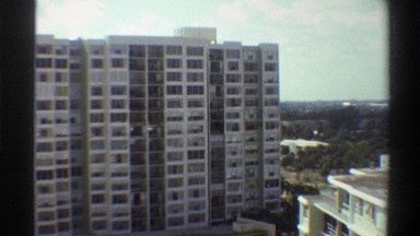 1975: a view of the city and its large skyline FLORIDA