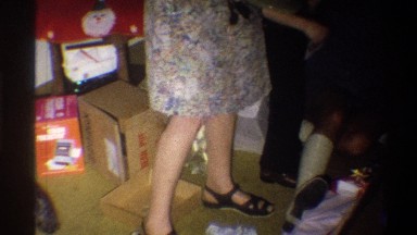 1973: a family gathered around what looks to be christmas festivities NEW YORK