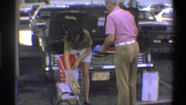 1973: car servicing workshop,operated by two peoples,helped by one lady,repaired