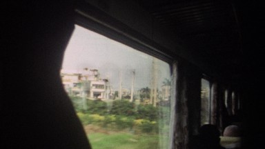 1982: Passengers Inside Vehicle Enjoying Landscape Through Window