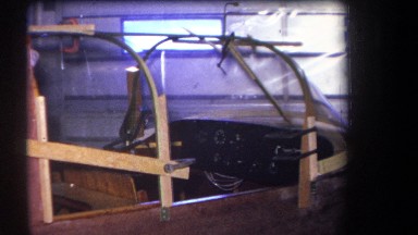 1964: vintage footage of a plane build VOLMER YUCAIPA CALIFORNIA
