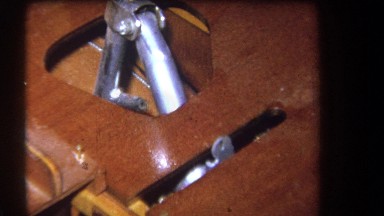 1964: vintage footage of the inside of a plane build VOLMER YUCAIPA CALIFORNIA