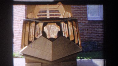 1965: monument outside building VOLMER YUCAIPA CALIFORNIA