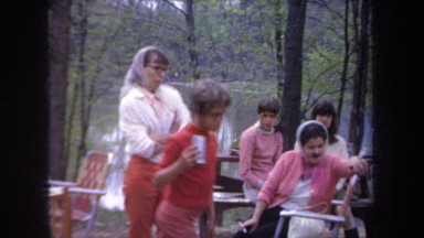 1968: Family Gathering at a Camp Site in Michigan
