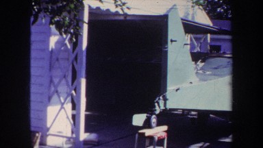 1969: the yard of a house with lot of greenery and lawn around VOLMER YUCAIPA