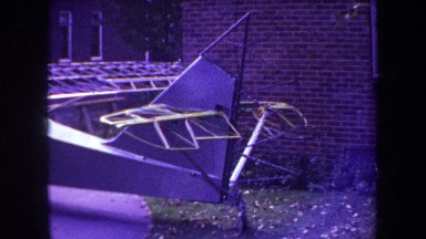 1969: Rearview of Unfinished Airplane at Volmer Yucaipa California