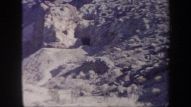 1957: People Exploring Arid Desert Landscape in Arizona