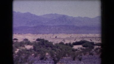1958: Beautiful Viewing of the Arizona Desert Landscape