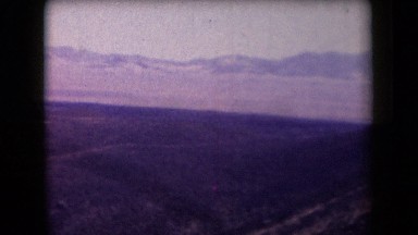 1958: People Climbing a Mountain During a Holiday Trip in Arizona