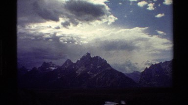 1980: overview of mountain tops WESTERN USA