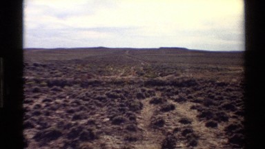 1980: vista of desert plains during the day WESTERN USA
