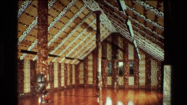 1981: the polished top floor of a framed house with timbered supporting members