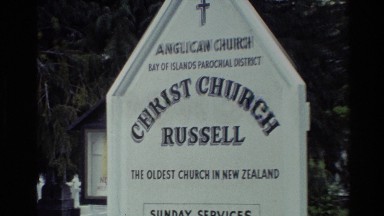1981: oldest church in christ church NEW ZEALAND