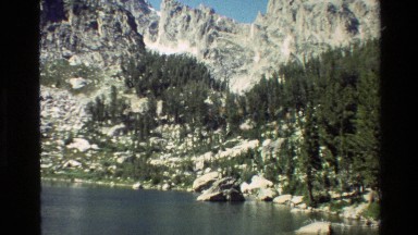 1980: snow hill looks very unique, awesome nature GRAND TETON WYOMING