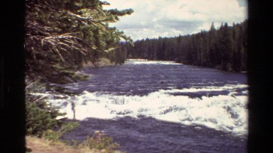 1980: River with Increasing Gradient and Two Sections of Whitewater