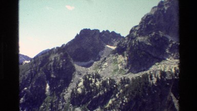 1980: Beautiful View of Mountaintops Grand Teton Wyoming