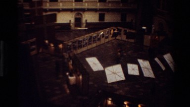 1982: inside of a theater or temple DENMARK
